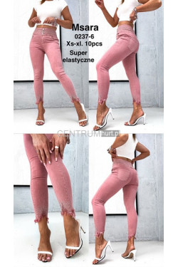 Jeansy damskie (XS-XL) 0237-6