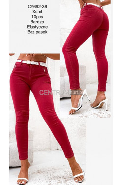 Jeansy damskie (XS-XL) CY692-36