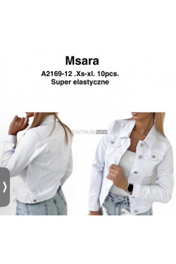 Kurtka jeansowa damska (XS-XL) A2169-12