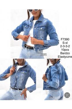 Kurtka jeansowa damska (S-XL) F7390
