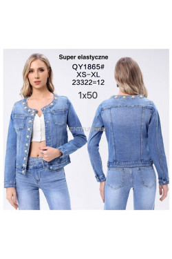 Kurtka jeansowa damska (XS-XL) QY1865