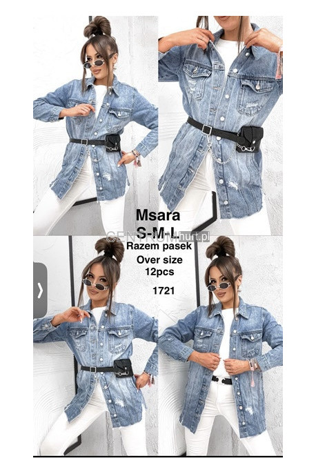 Kurtka jeansowa damska (S-XL) 1