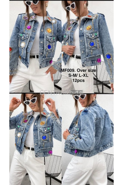 Kurtka jeansowa damska (S-XL) MF009