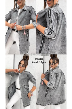Kurtka jeansowa damska (XS-XL) C101H