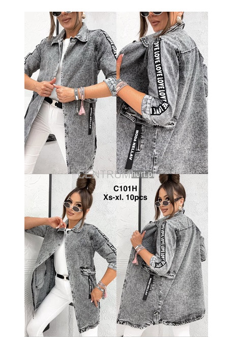 Kurtka jeansowa damska (XS-XL) 2