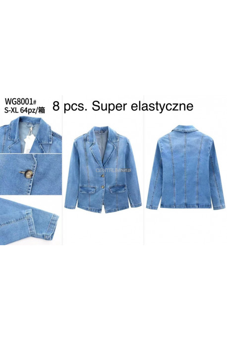 Kurtka jeansowa damska (XS-XL) 2