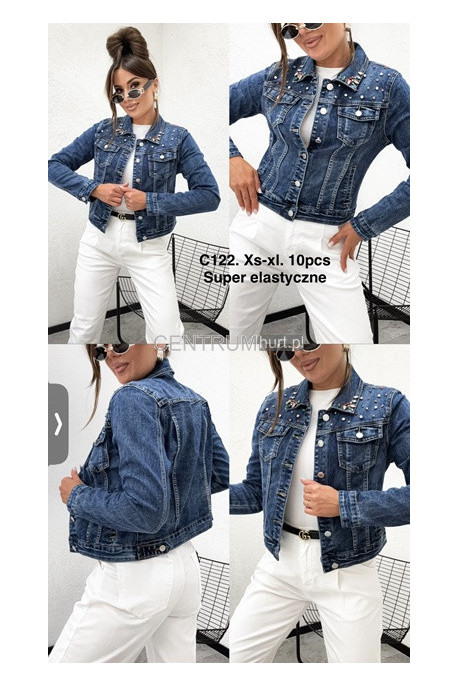 Kurtka jeansowa damska (XS-XL) 2