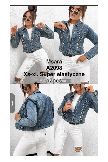 Kurtka jeansowa damska (XS-XL) 2