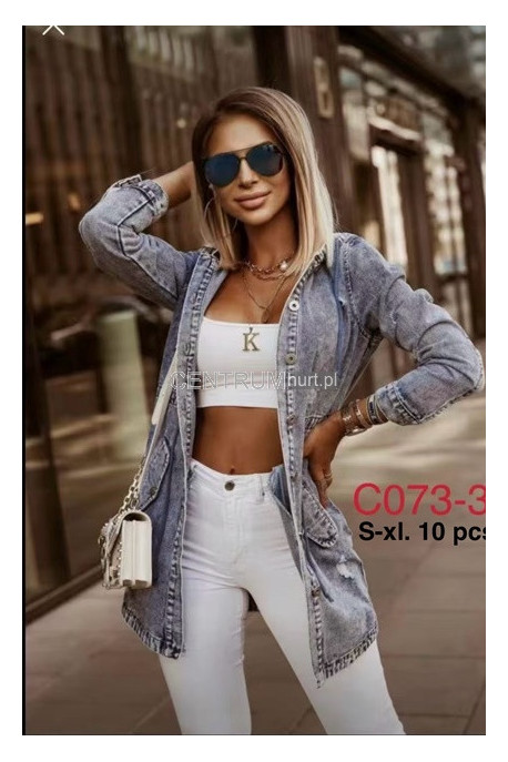 Kurtka jeansowa damska (XS-XL) 2