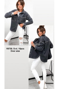 Kurtka jeansowa damska (S-XL) V8730