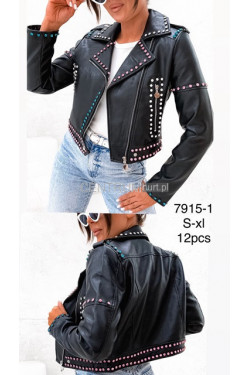 Kurtka skórzana damska (S-XL) 7915-1