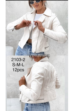 Kurtka skórzana damska (S-L) 2103-2