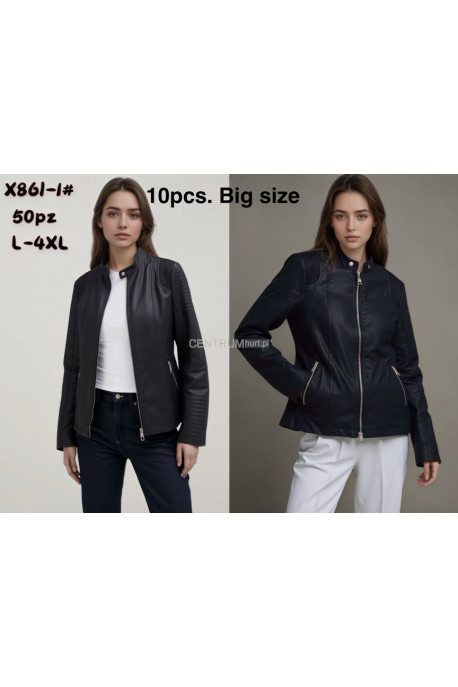 Kurtka skórzana damska (S-XL) 2