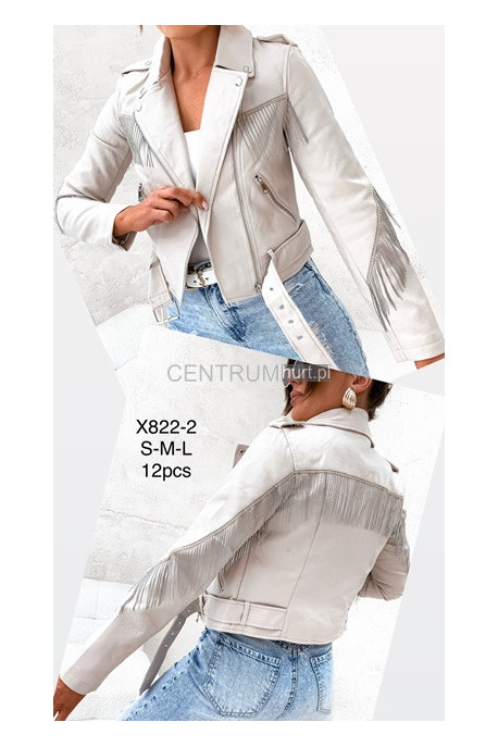 Kurtka skórzana damska (S-XL) 2