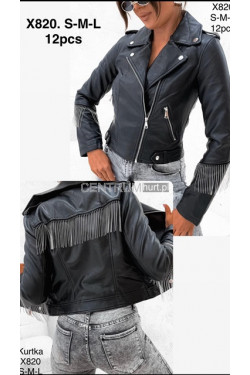 Kurtka skórzana damska (S-L) X820