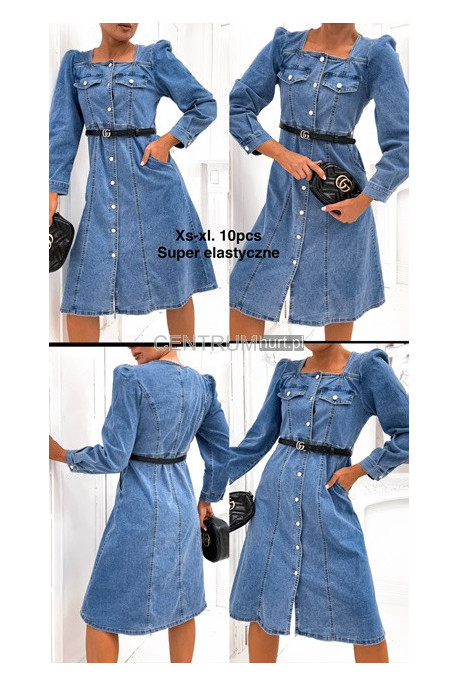 Sukienka jeansowa damska (S-2XL) 2