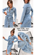 Sukienka jeansowa damska (S-2XL) 2
