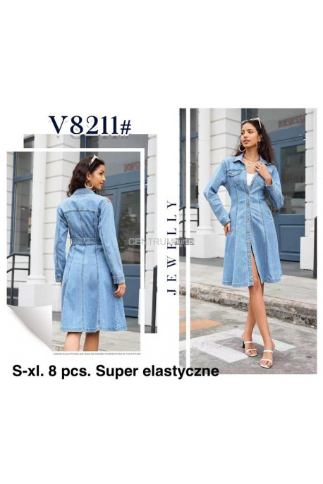 Sukienka jeansowa damska (S-2XL) 2