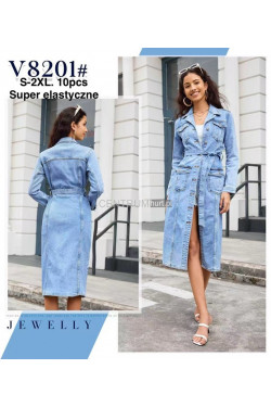 Sukienka jeansowa damska (S-2XL) V8201
