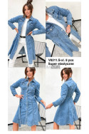 Sukienka jeansowa damska (S-2XL) 2