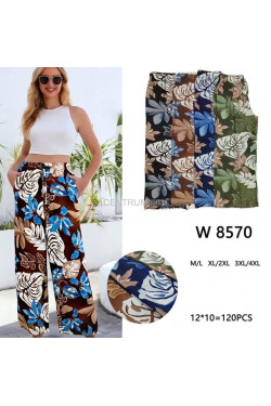 Spodnie damskie (M-4XL) W8570