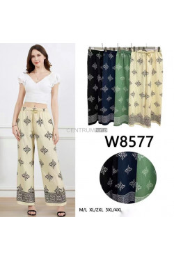 Spodnie damskie (M-4XL) W8577