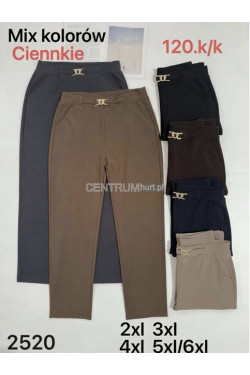 Spodnie damskie (2XL-6XL) 2520