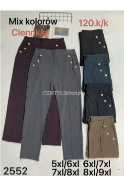Spodnie damskie (5XL-9XL) 25522552