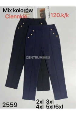 Spodnie damskie (2XL-6XL) 2559