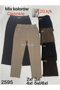 Spodnie damskie (2XL-6XL) 2595