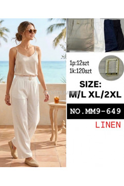 Spodnie damskie (M-2XL) MM9-649
