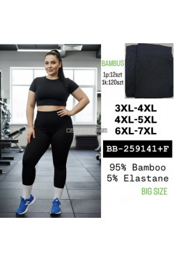 Leginsy damskie (3XL-7XL) BB-259141+F