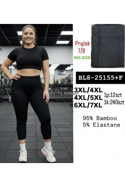 Leginsy damskie (3XL-7XL) BL8-25155+F