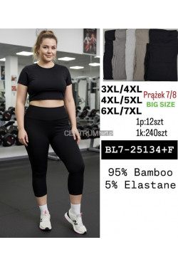 Leginsy damskie (3XL-7XL) BL7-25134+F