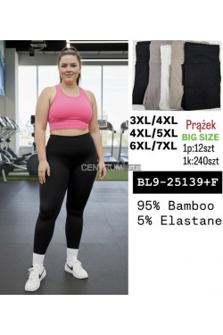 Leginsy damskie (3XL-7XL) BL9-25139+F