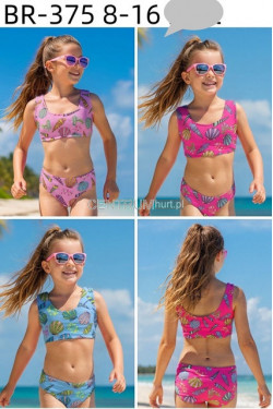 Strój kąpielowy dziewczęce (8-16) BR-375