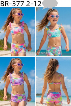 Strój kąpielowy dziewczęce (2-12) BR-377