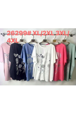 Bluzki damskie (XL-4XL) 26299