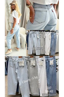 Jeansy damskie (34-42) 6703