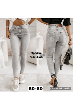 Jeansy damskie (50-60) 6731