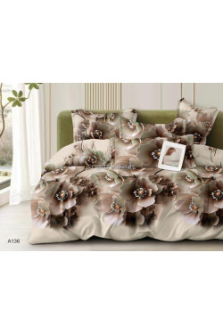 Komplet pościel 4 części (200x220) 8089
