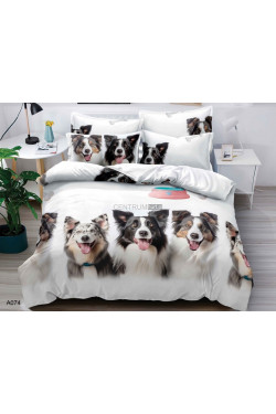 Komplet pościel 4 części (200x220) 8115