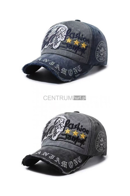 Czapki męskie z daszkiem 57