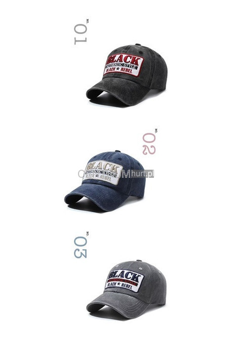 Czapki męskie z daszkiem 57