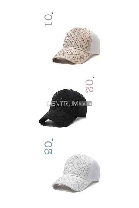 Czapki damskie z daszkiem 57