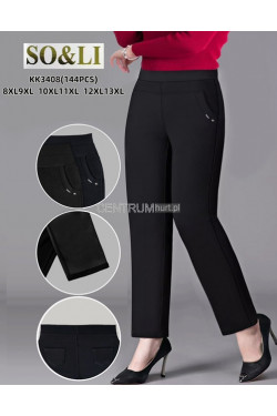 Spodnie damskie (8XL-13XL) KK3408