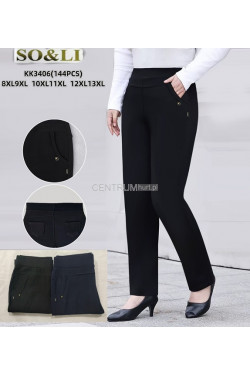 Spodnie damskie (8XL-13XL) KK3406