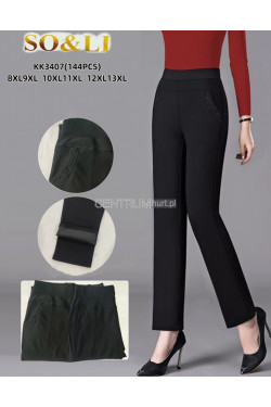 Spodnie damskie (8XL-13XL) KK3407