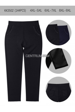 Spodnie damskie (4XL-9XL) KK3502