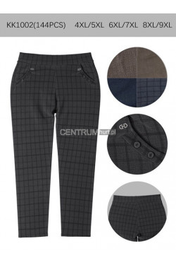 Spodnie damskie (4XL-9XL) KK1002